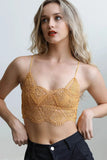 Overlay Crochet Longline Bralette Leto Collection