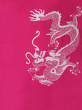 RAJ YOGA PANTS DRAGON PRINT - CERISE