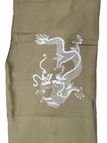 RAJ YOGA PANTS DRAGON PRINT - PISTACHIO