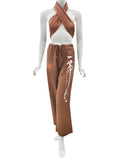 RAJ YOGA PANTS HIEROGLYPHS PRINT - 7 COLORS