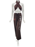 RAJ YOGA PANTS HIEROGLYPHS PRINT - 7 COLORS
