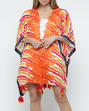 Raj Tasseled Kimono - Rajimports - Women's Clothing