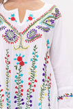 Raj Hand Embroidered Tunic - Rajimports - Women's Clothing