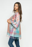 Raj Aridane Woven Kimono - Rajimports - Women's Clothing
