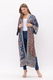 LUCIA THICK STITCH EMBROIDERED DUSTER - Rajimports - Women's Clothing