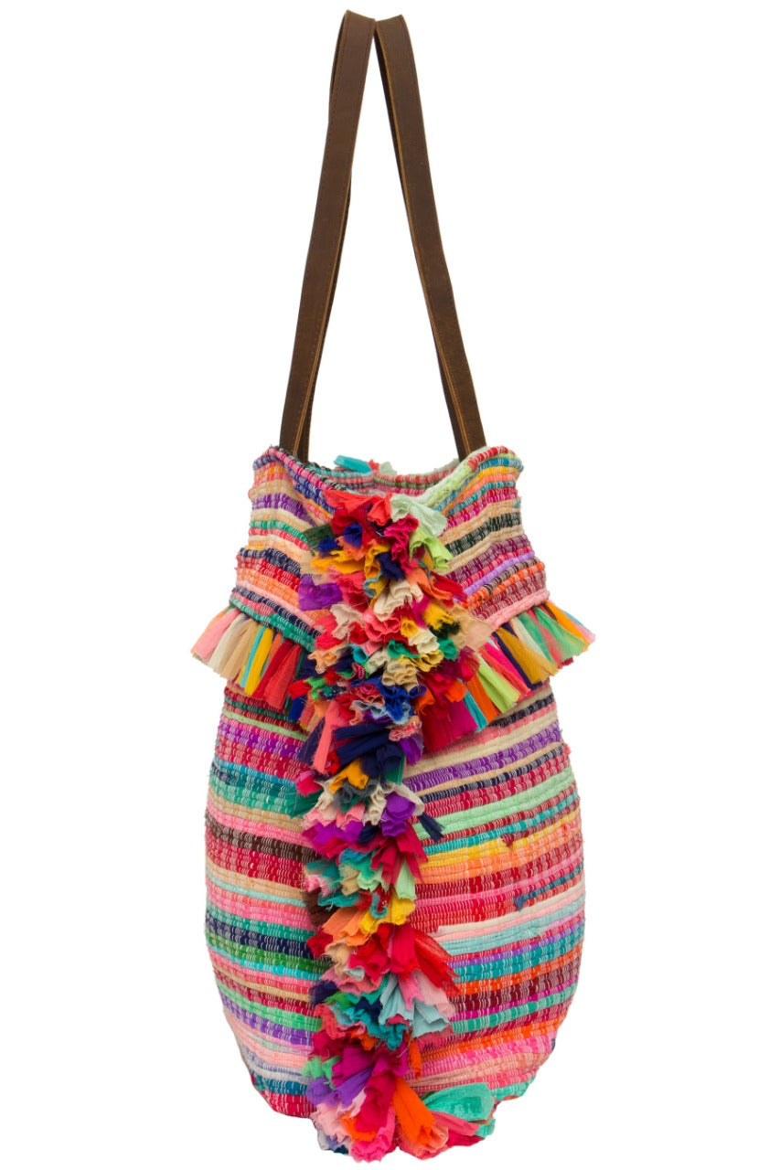 Multicolor Cotton Rajasthani Side Bag, 290g, Size: 11X9inch at Rs 50/piece  in Agra