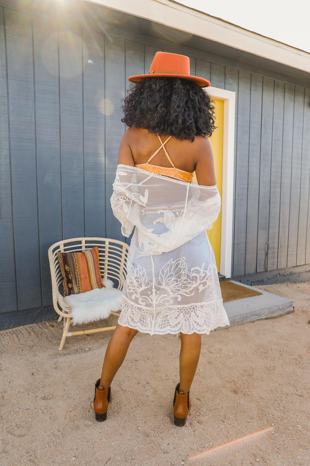 See-Through Lace Kimono See-Through Lace Kimono