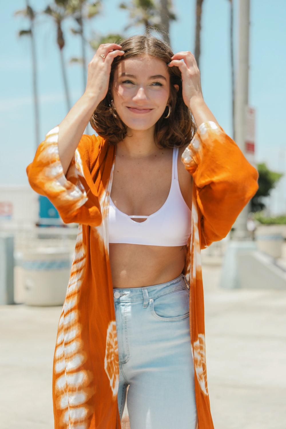 Tie Dye Kimono– Raj Imports